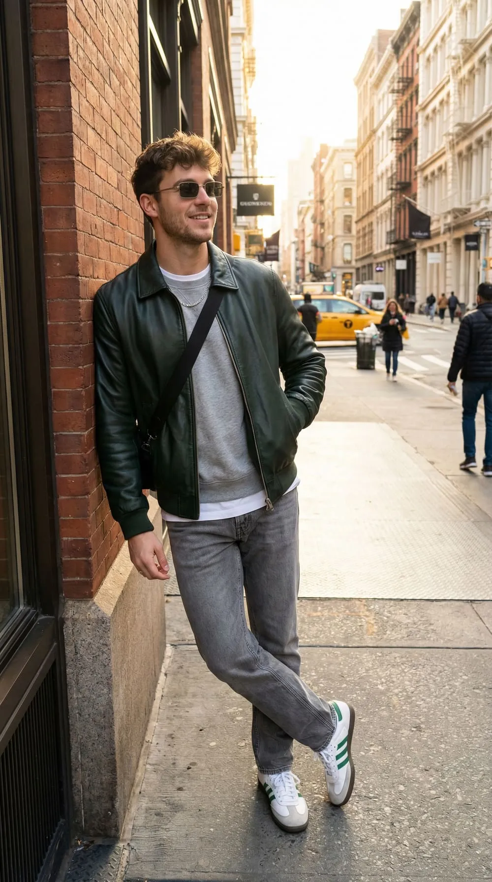 AI-generated dating profile photo example, created with TryOnWise