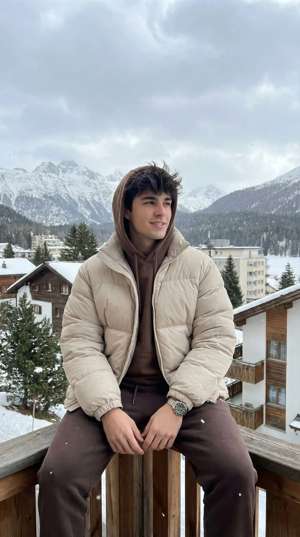 AI-generated dating profile photo example, created with TryOnWise